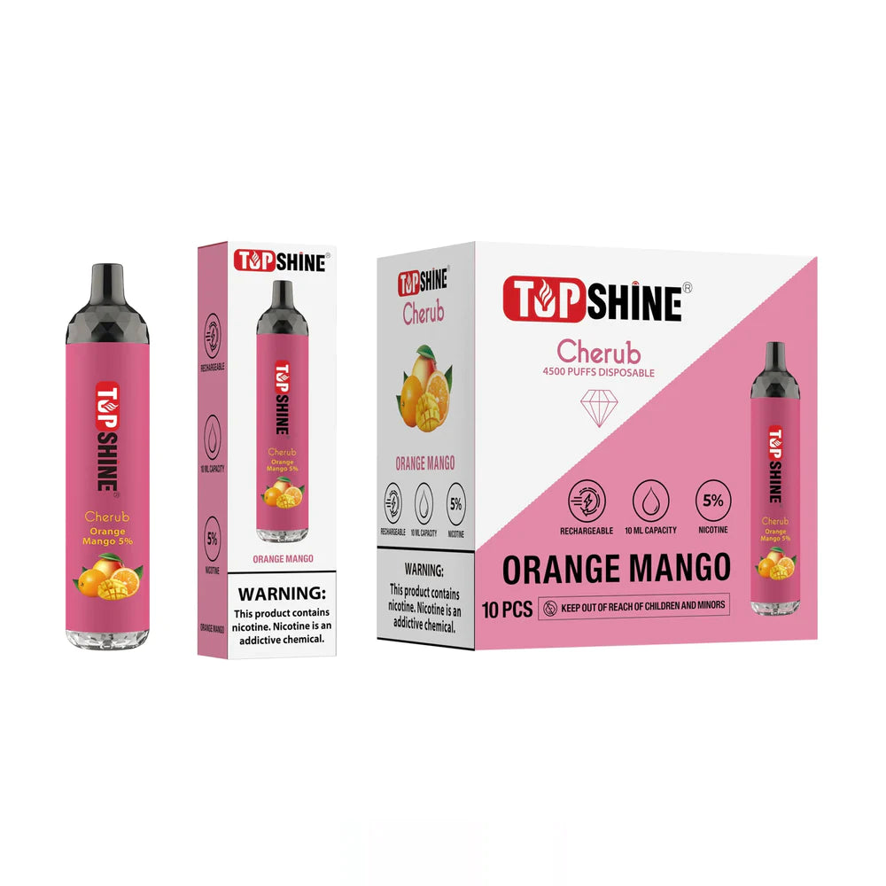 Orange Mango Top Shine Cherub