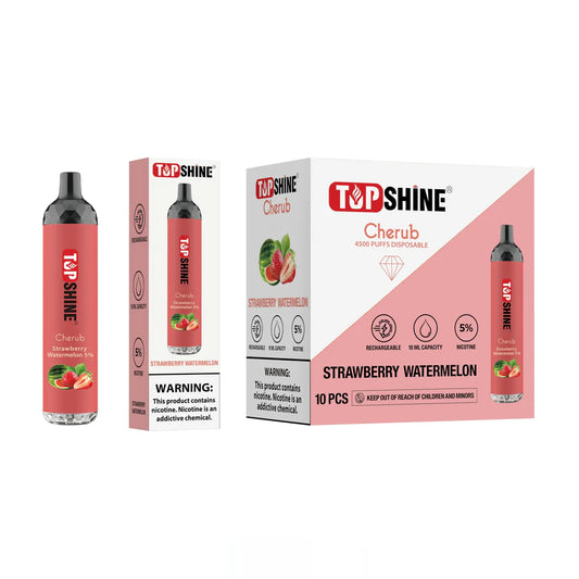 Strawberry Watermelon Top Shine Cherub