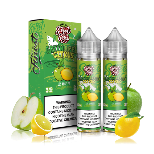 The Finest Green Apple Citrus E-Juice Juice Krave The Finest Green Apple Citrus E-Juice Juice Krave