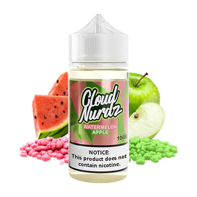Watermelon Apple Cloud Nurdz E-Juice