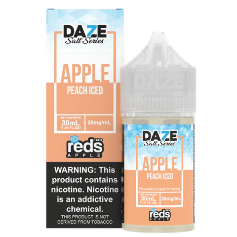 Peach Iced Daze Salt Series