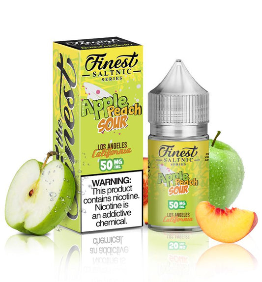 The Finest Apple Peach Sour Salt Nic E-Juice
