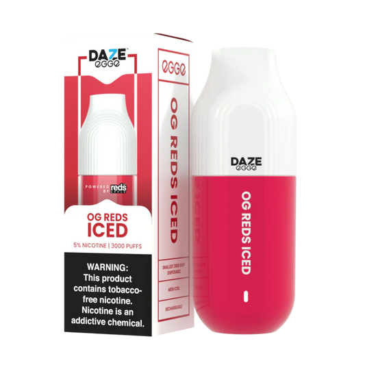 OG Reds Iced Daze 3000 Puffs