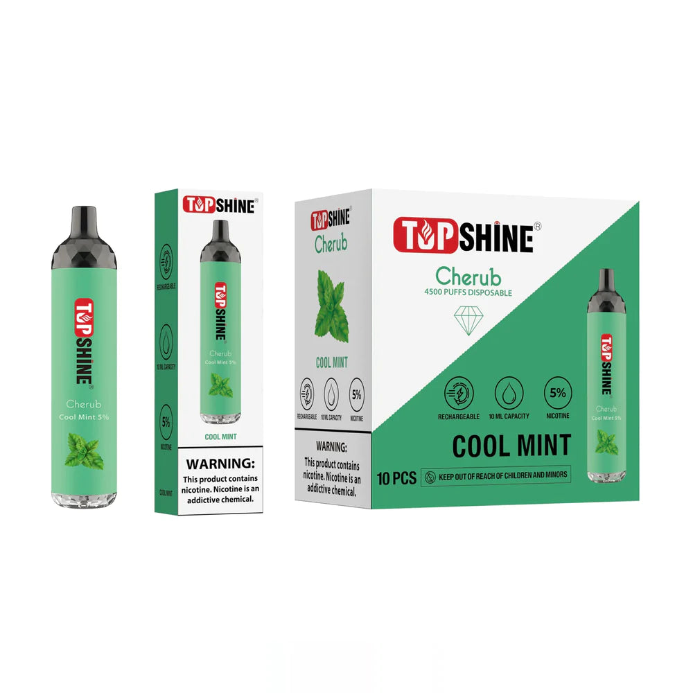 Cool Mint Top Shine Cherub