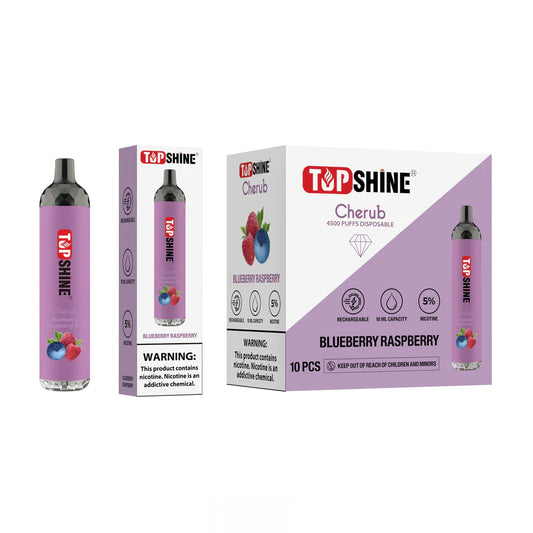 Blueberry Raspberry Top Shine Cherub