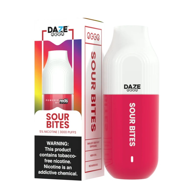 Daze Sour Bites 3000 Puffs