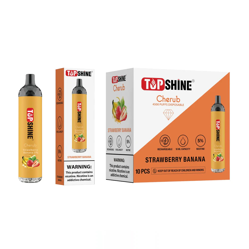 Strawberry Banana Top Shine Cherub