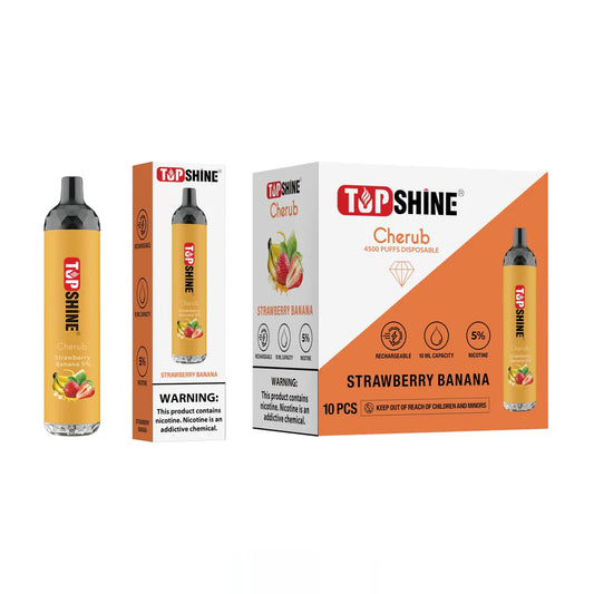Strawberry Banana Top Shine Cherub