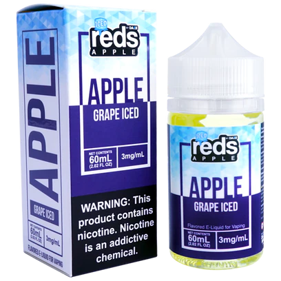 Grape Iced Daze Reds Apple E-Juice 60ml