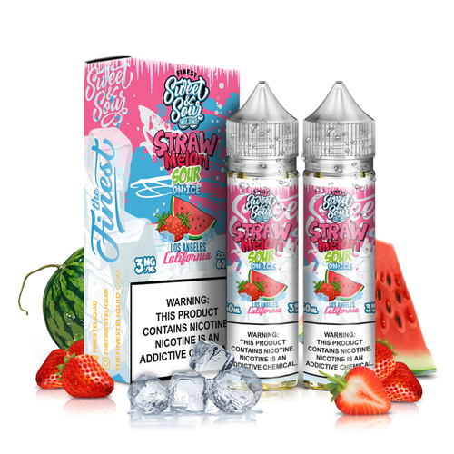 The Finest Strawmelon Sour On Ice E-Juice